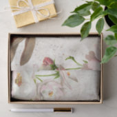 Bunny Rabbit Rose Blume Musik Seidenpapier (Geschenk)