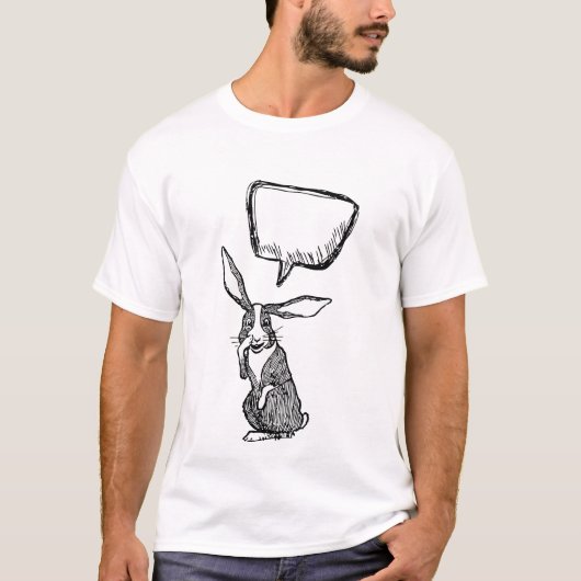 BUNNY RABBIT SAGT...ZOLLBAR GEDACHT T-Shirt (Vorderseite)