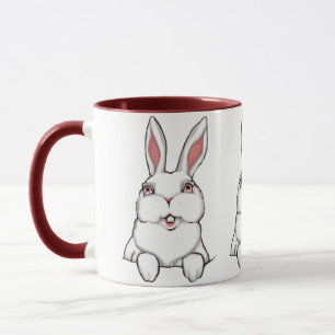 Bunny Rabbit Tasse Kaffee Cup Cutesy Bunny Cup