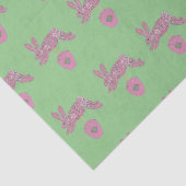 Bunny Rabbit Topiary Ginger Jakar Seidenpapier (Ausschnitt)