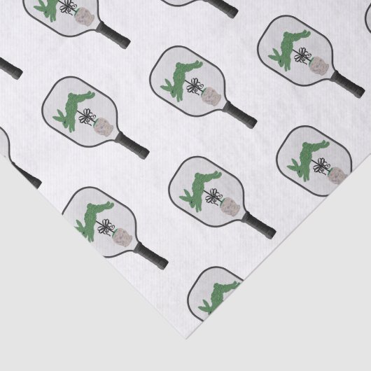 Bunny Rabbit Topiary Ginger Jakar Seidenpapier (Ausschnitt)