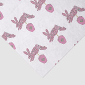 Bunny Rabbit Topiary Ginger Jakar Seidenpapier (Ausschnitt)