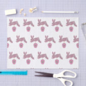 Bunny Rabbit Topiary Ginger Jakar Seidenpapier (Handwerk)