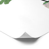 Bunny Rabbit Topiary Ginger Jar Art Print Poster (Ecke)