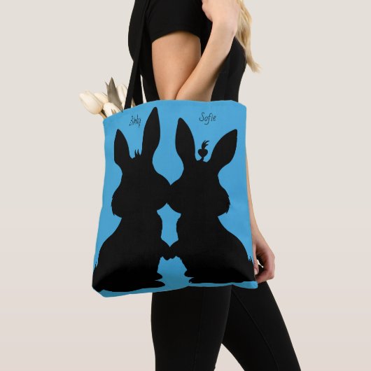 Bunny Rabbit Tote Tasche (Von Nahem)