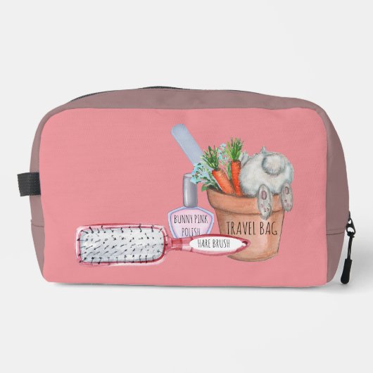 Bunny Rabbit Travel Bag Waschbeutel (Vorderseite)
