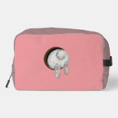 Bunny Rabbit Travel Bag Waschbeutel (Rückseite)