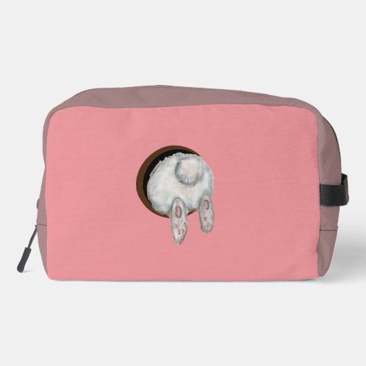 Bunny Rabbit Travel Bag Waschbeutel (Rückseite)