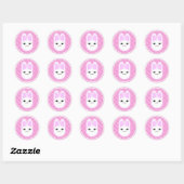 Bunny Rabbit Usagi Kawaii Stickers (Blatt)
