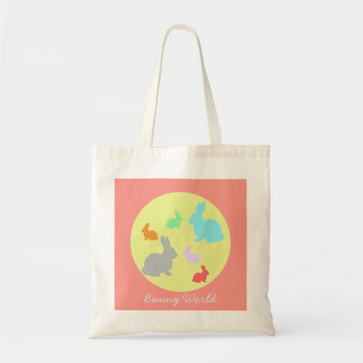 Bunny / Rabbit World Funktote Bag Tragetasche (Vorne)