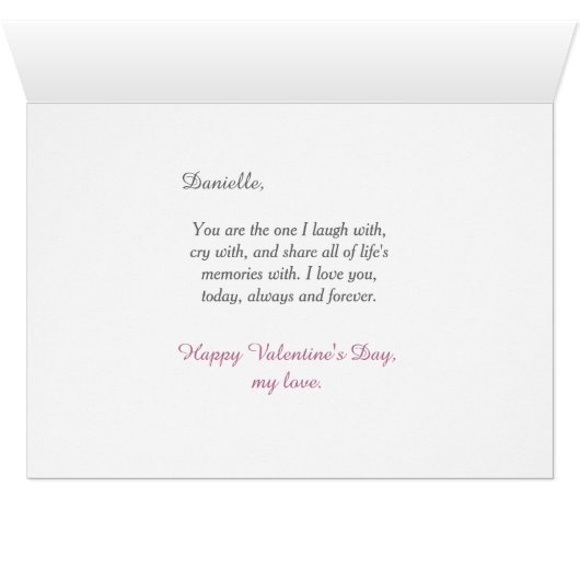 Bunny Rabbits Bicycle Romantic Valentine (Innenansicht Horizontal (Unten))