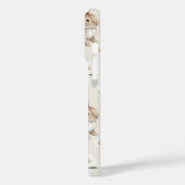 Bunny Rabbits Daisy Flowers Case-Mate iPhone Hülle (Rückseite / Links)