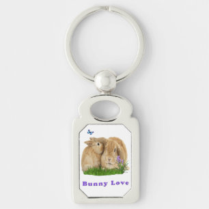 Bunny rabbitt schlüsselanhänger