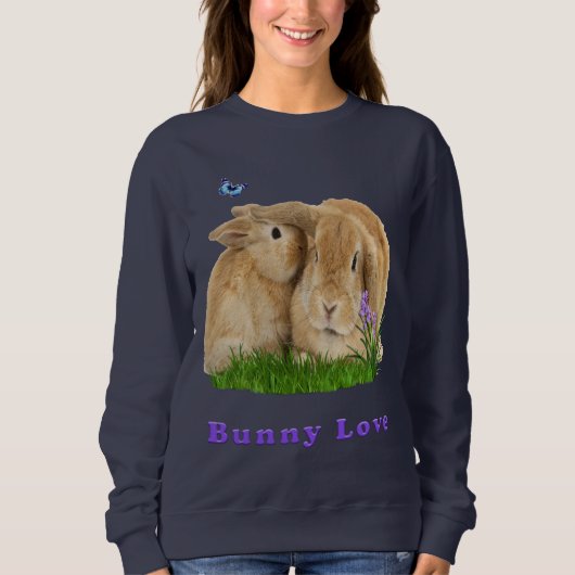 Bunny rabbitt sweatshirt (Vorderseite)