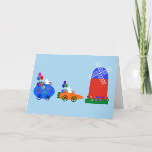 Bunny Race Cars #1 Karte