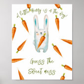 Bunny - Raten Sie mal, das süße Schlamassel-Baby-D Poster (Vorne)