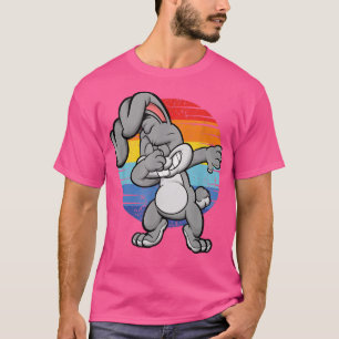 Bunny Retro Vintag 60er 70er Sunset Rabbit Animal T-Shirt