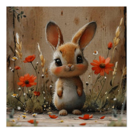 Bunny Rhapsody: Ein bisschen Whimsy Bunny Poster (Vorderseite)
