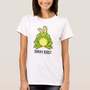 Bunny Ribbit Funny Rabbit Frosch Puff T-Shirt