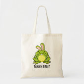 Bunny Ribbit Funny Rabbit Frosch Puff Tragetasche (Vorne)