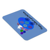 Bunny Riding Egg Car #2 Magnet (Rechte Seite)