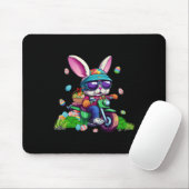 Bunny Riding Motorrad Ostereier Korb Männer Wom Mousepad (Mit Mouse)