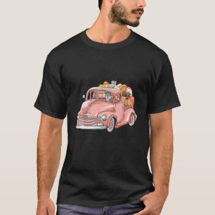 Bunny Riding Truck Ostertag Hunde Eier Hunt Mens T-Shirt