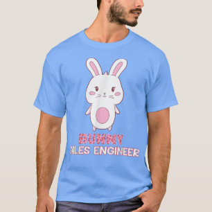 Bunny Sales Engineer Easter Jesus Christian T-Shirt