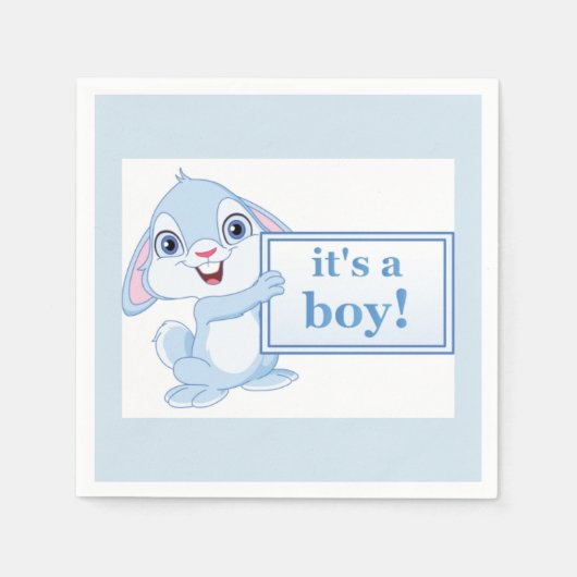 Bunny Serviette (Vorderseite)
