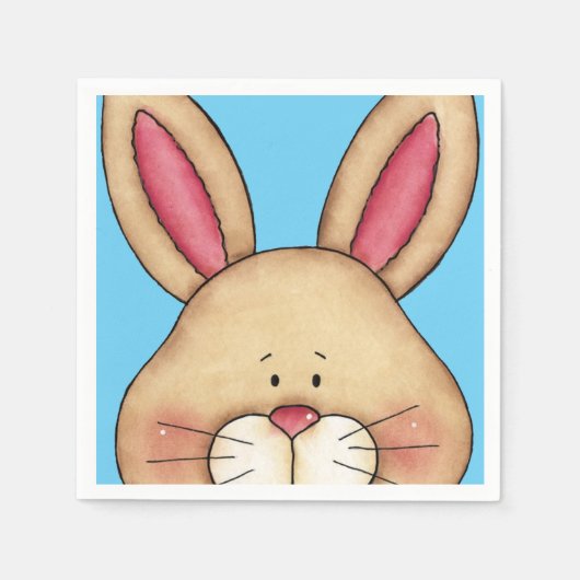 Bunny Serviette (Vorderseite)