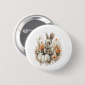 Bunny Shirt Country Pumpkin Button (Vorne & Hinten)