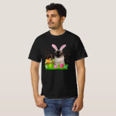 Bunny Siamese Cat Funny Easter Siamese Cat Lover G T-Shirt (Vorne ganz)