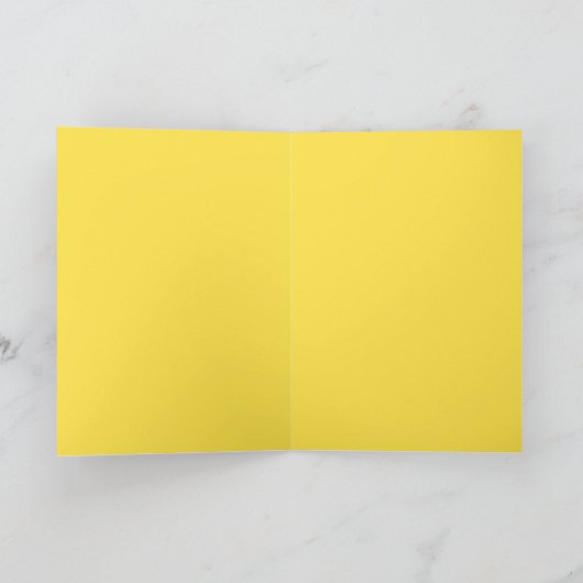 Bunny Side Up Egg Frühstück Funny Greycard Karte (Innenseite)