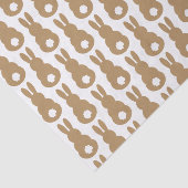 Bunny Silhouette Seidenpapier (Ausschnitt)