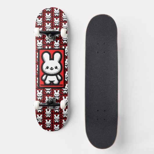 Bunny Skateboard (Vorderseite)