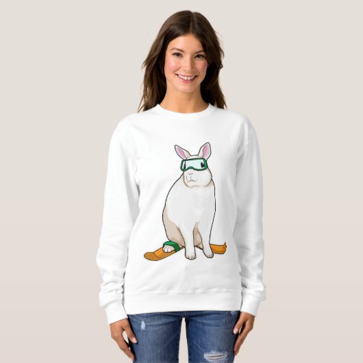 Bunny Skier Sweatshirt (Vorne ganz)