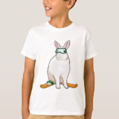 Bunny Skier T-Shirt (Vorderseite)