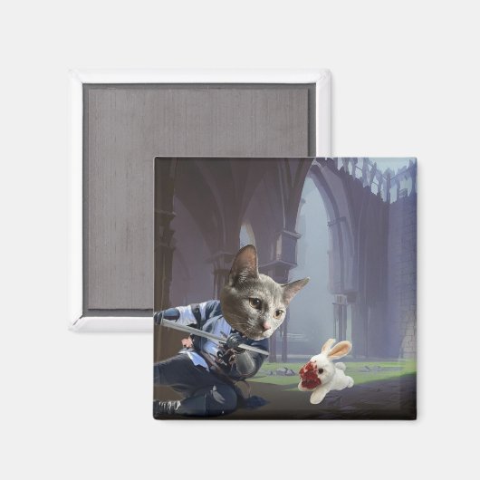 Bunny Slayer Magnet (Vorderseite/Rückseite)