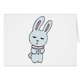Bunny Soft Blue Colored