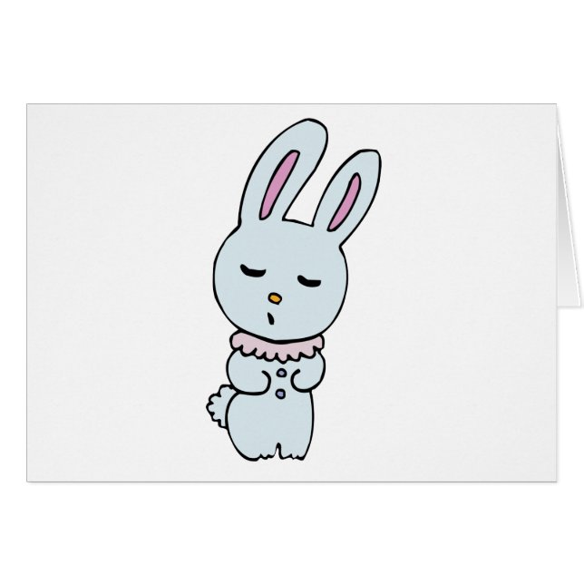 Bunny Soft Blue Colored (Vorderseite (Horizontal))
