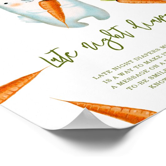 Bunny - Späte Nachttaucher Poster (Ecke)