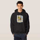 Bunny Spring Hunt Eggs bee Happy Easter Day Hoodie (Vorne ganz)