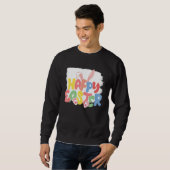 Bunny Spring Hunt Eggs Rabbit Happy Easter Day 2 Sweatshirt (Vorne ganz)
