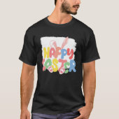 Bunny Spring Hunt Eggs Rabbit Happy Easter Day  2 T-Shirt (Vorderseite)