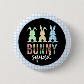 Bunny Squad | Ostereier Jagd Niedlich Bunny Button (Vorderseite)