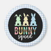 Bunny Squad | Ostereier Jagd Niedlich Bunny Magnet (Vorne)