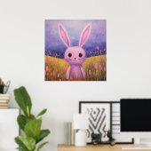 Bunny Stuffie Poster (Heimbüro)