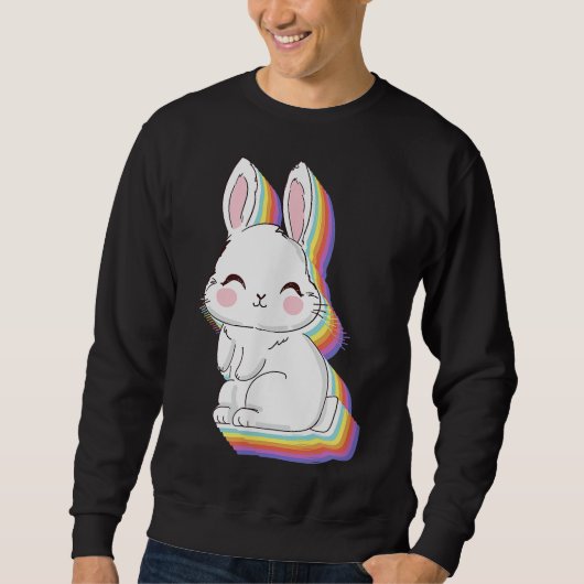 Bunny Sweater | Rabbit-Lover-Team | Männer Sweatshirt (Vorderseite)