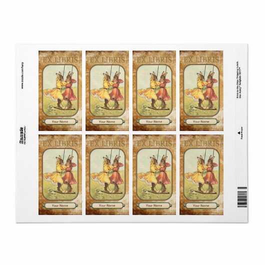 Bunny Swing Book Plate (Vorne)