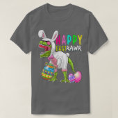 Bunny T Re Dinosaurier Osterfeier 2022 Happy EastR T-Shirt (Design vorne)